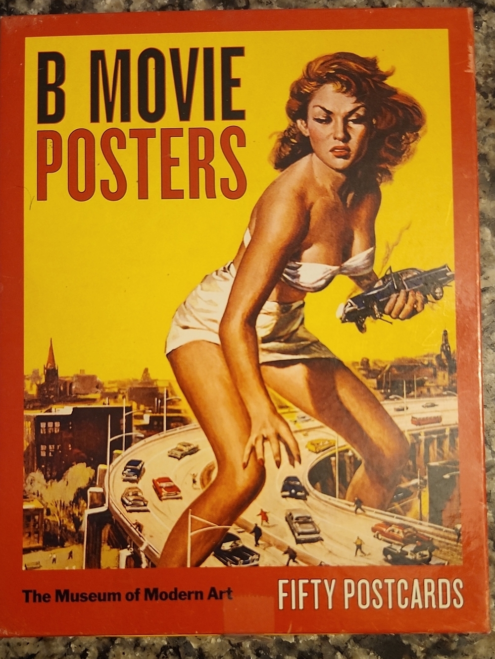 Vtg 'B Movie Posters' Postcard Set - Museum Of Modern Art